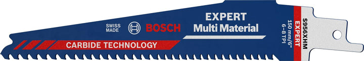 Bosch Professional 10x Expert ‘Multi Material’ S 956 XHM Säbelsägeblatt (für Gusseisen, Länge 150 mm