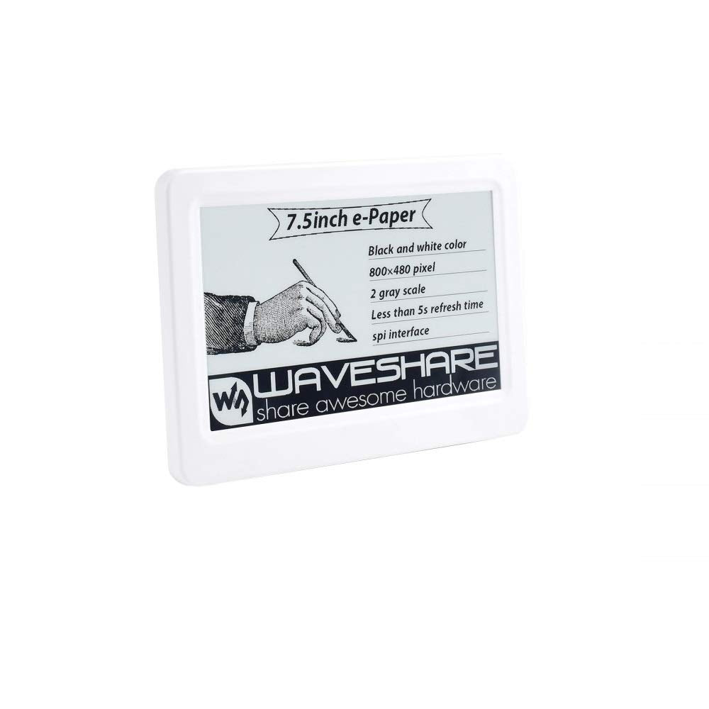 IBest 7.5inch Passive NFC-Powered e-Paper Black/White e-Ink Display, No Battery Required, Wireless P