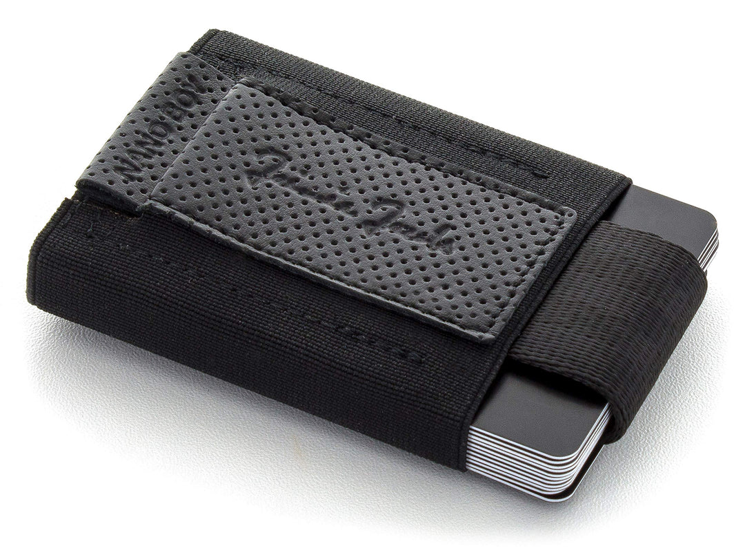 Jaimie Jacobs Nano Boy Mini Wallet, Mini Geldbörse aus Textil, Kleiner Geldbeutel, Slim Wallet mit Z