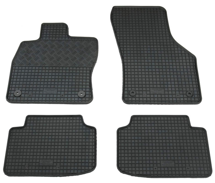 AD Tuning RI902396 Gummifussmatten Set, 4-teilig, Gummi Fussmatten