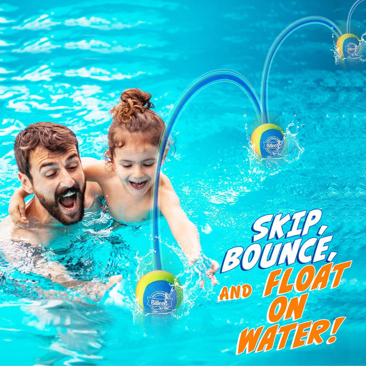 Water Skipping Balls Set Series Azure Vortex Play, 5 Runde Bälle