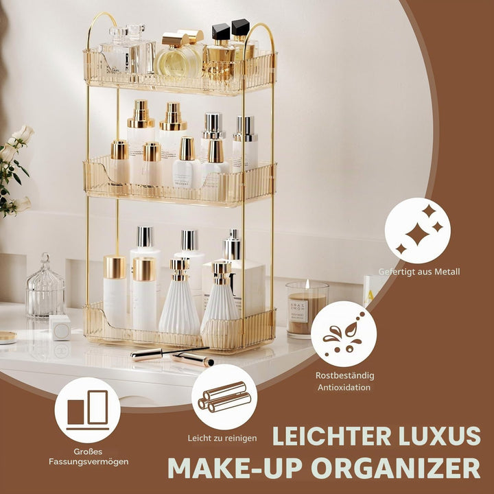 CESTATIVO Make up Organizer, Kosmetik Organizer, Beauty Organizer, Hautpflege Organizer für Badezimm