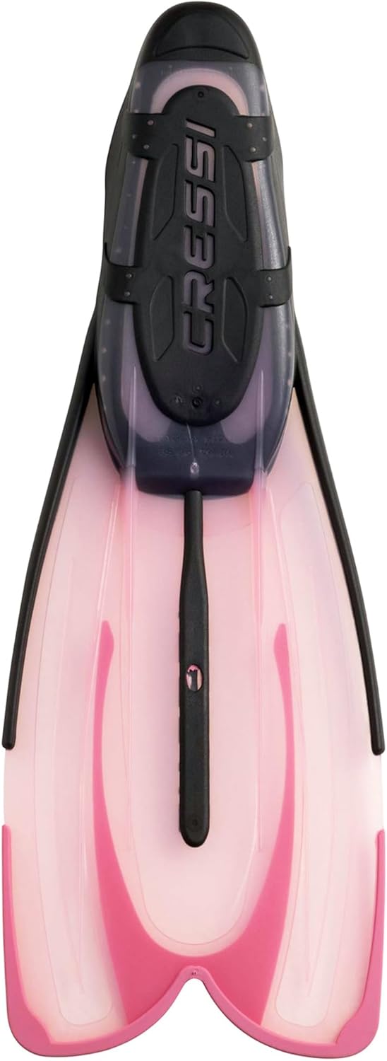 Cressi Agua Premium Flossen Self Adjusting zum Tauchen, Apnoe, Schnorcheln und Schwimmen Rosa 33/34