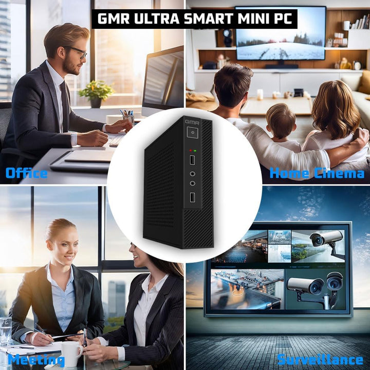 GMR Ultra Smart Mini i7 Office PC - Business Office Computer | 3 Jahre Garantie | 16 GB RAM | 512GB