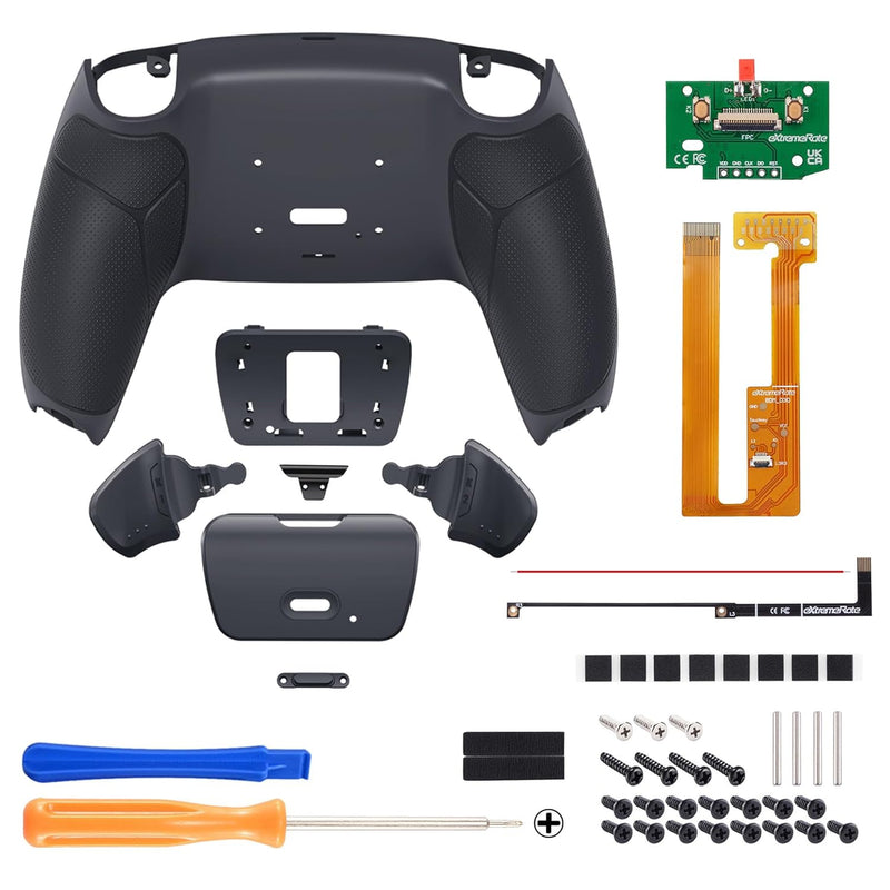 eXtremeRate Programmierbares Rise Remap Kit für ps5 Controller BDM-030/040, Remap Platine & Rückseit