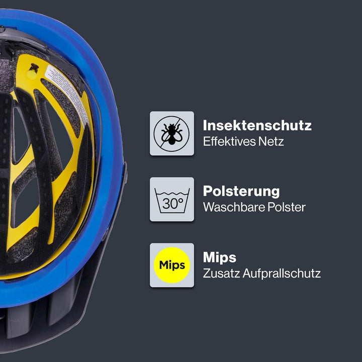 uvex unbound MIPS - sicherer MTB-Helm für Damen und Herren - MIPS-Sysytem - individuelle Grössenanpa
