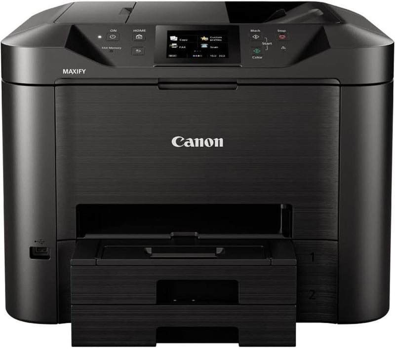 Canon Maxify MB5450 Multifunktionsdrucker Tintenstrahldrucker, 24 ipm in schwarz-weiss, 15,5 ipm in