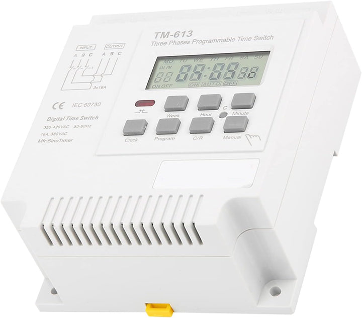 Zeitrelais 380 V 3 Phasen Motor Timer Tm 163 Drei Phasen 380 V Smart Digital Weekly Programmable Con