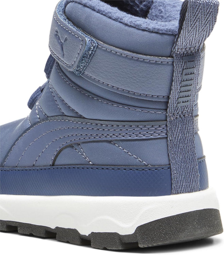 PUMA Unisex Kinder Evolve Boot Ac+ Inf Sneaker 20 EU Inky Blue Persisch Blau Puma Weiss, 20 EU Inky