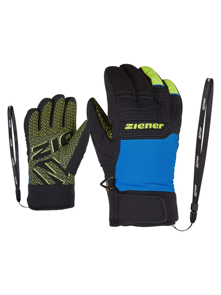 Ziener Kinder Lanus As Ski-Handschuhe/Wintersport | Wasserdicht, Atmungsaktiv, Trendig, Primaloft 4