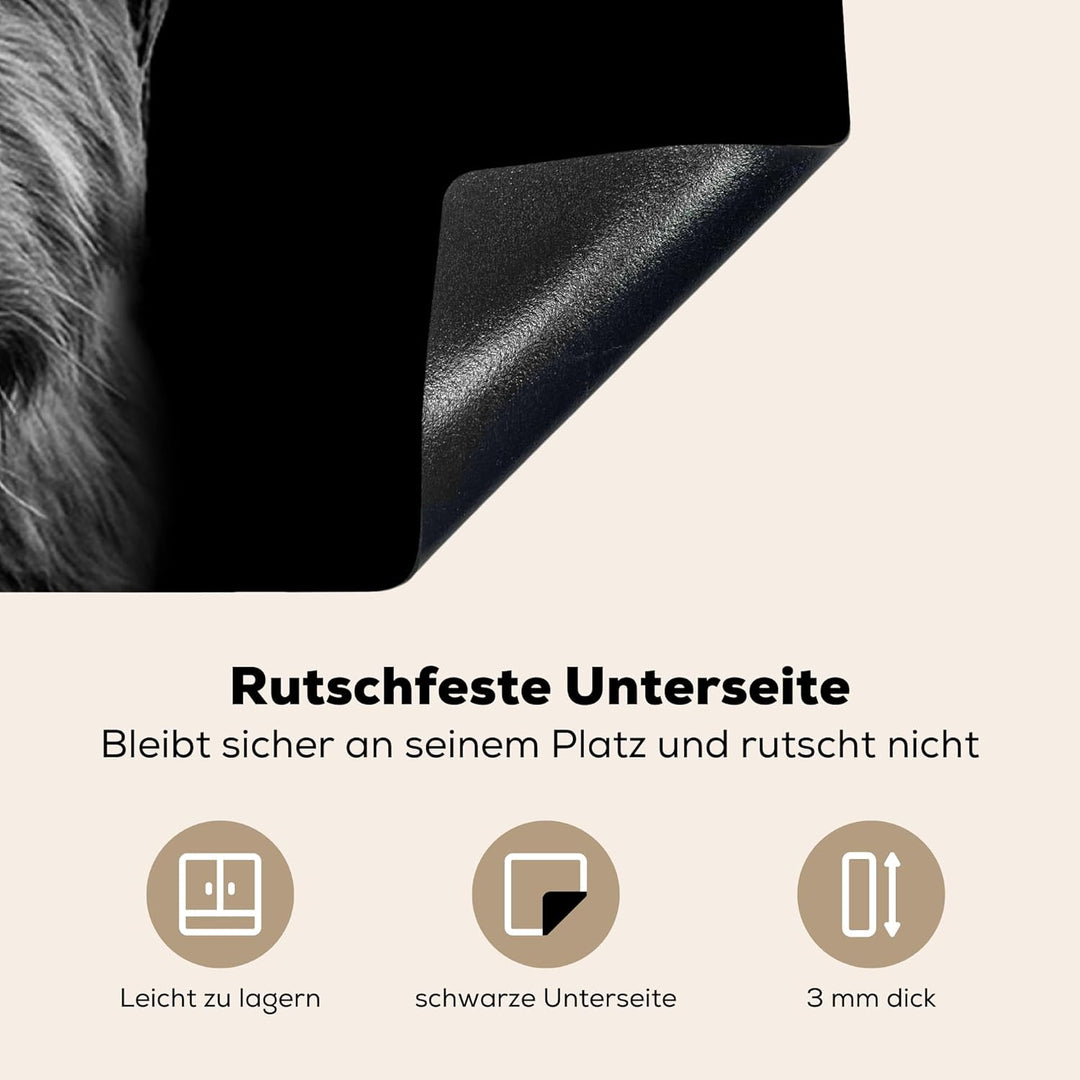 Herdabdeckplatte Einteilig Induktionsmatte Küche Abdeckung Ceranfeld Herd Abdeckplatte Vinyl Matte A