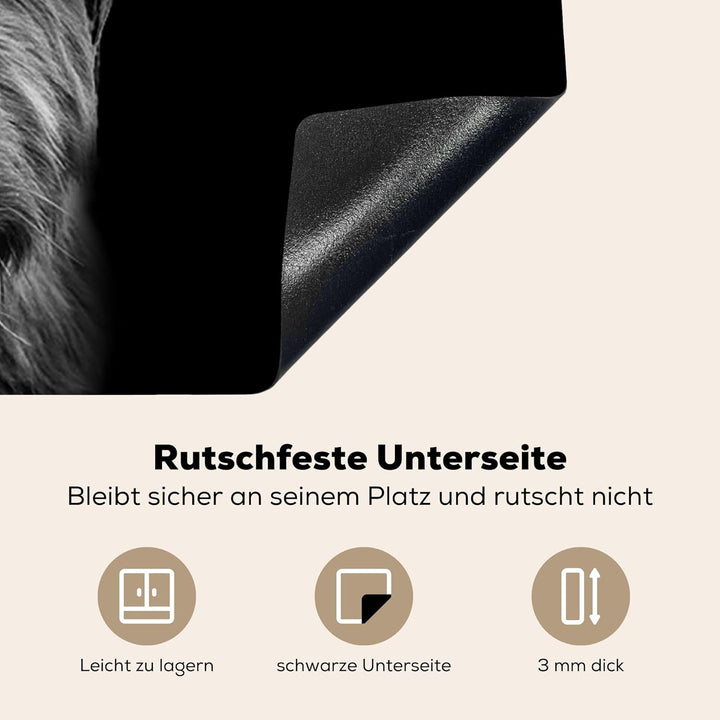 Herdabdeckplatte Einteilig Induktionsmatte Küche Abdeckung Ceranfeld Herd Abdeckplatte Vinyl Matte A