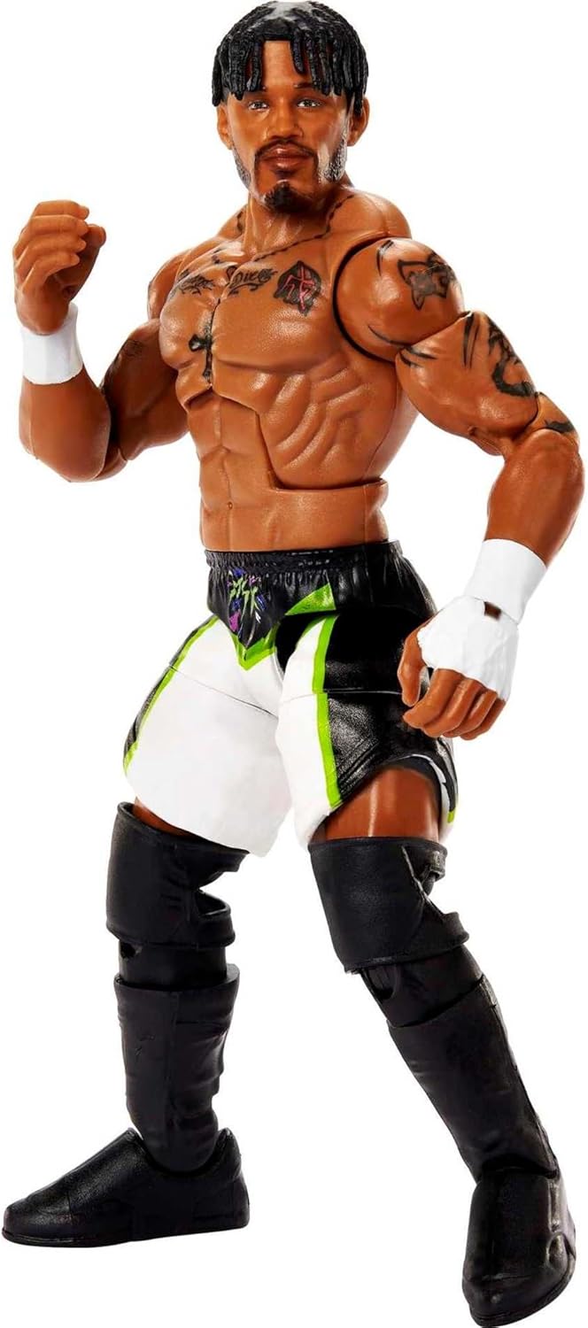 WWE Matt WWE Wes Lee Elite Collection Actionfigur, 15,2 cm, bewegliches Sammlerstück, Geschenk für W