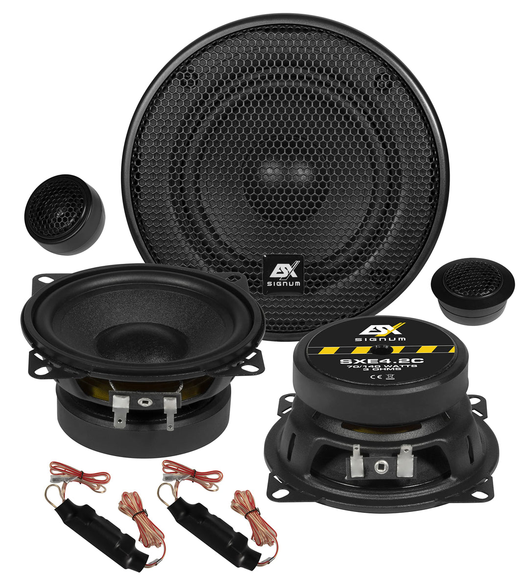 ESX SXE4.2C - 10cm 2-Wege Lautsprecher System Kompo