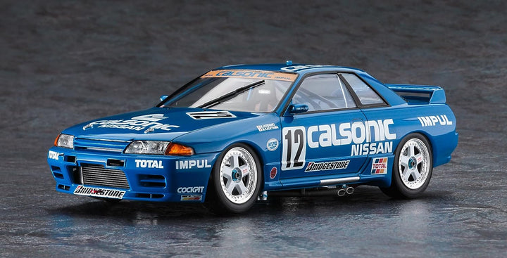 Hasegawa 20646 1/24 Calsonic Skyline GT-R, 1993 JTC Champion Modellbausatz, Mehrfarbig