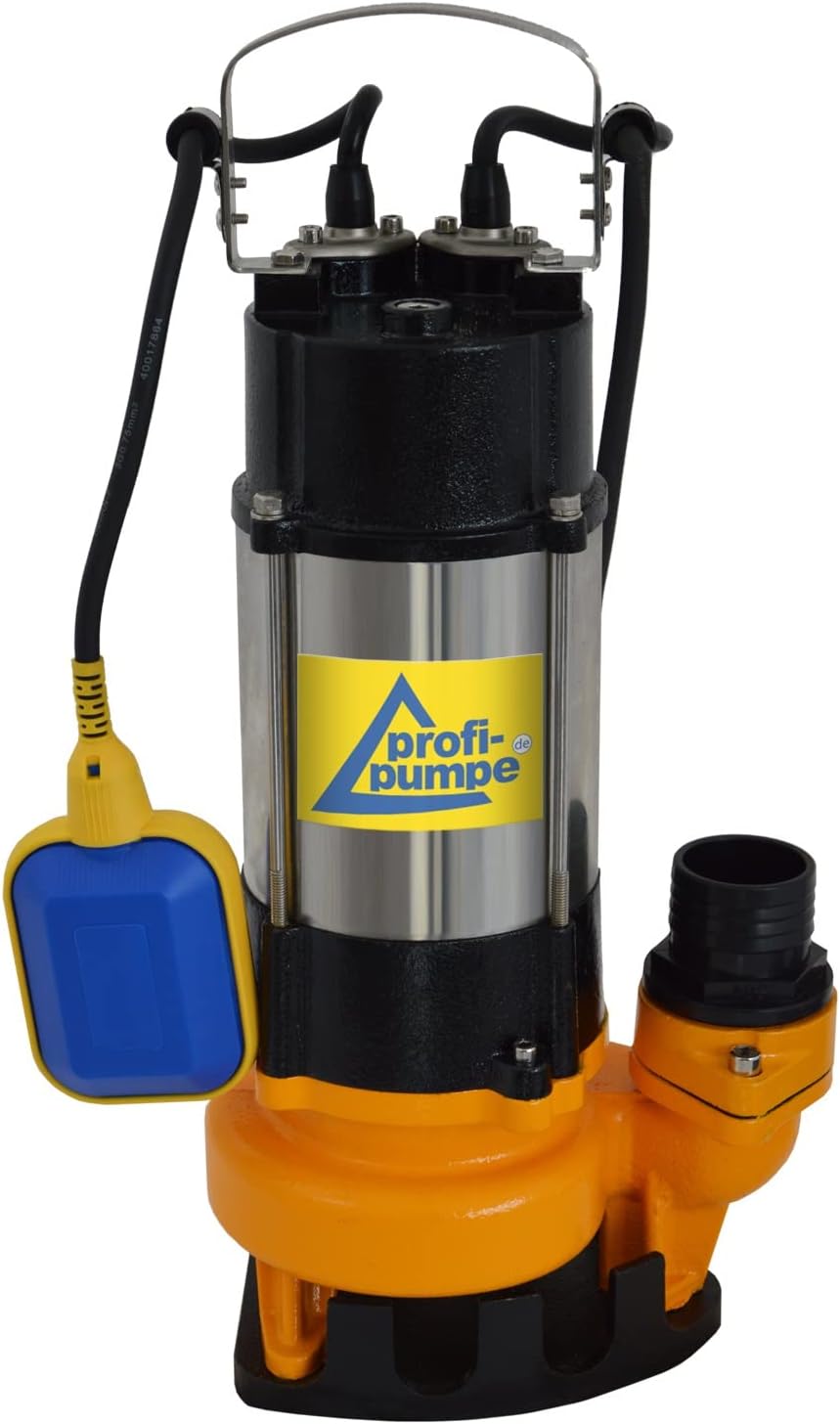 TAUCHPUMPE SCHMUTZWASSERPUMPE ABWASSERPUMPE BAUPUMPE DRAINAGEPUMPE FÄKALIENPUMPE SCHMUTZWASSERTAUCHP