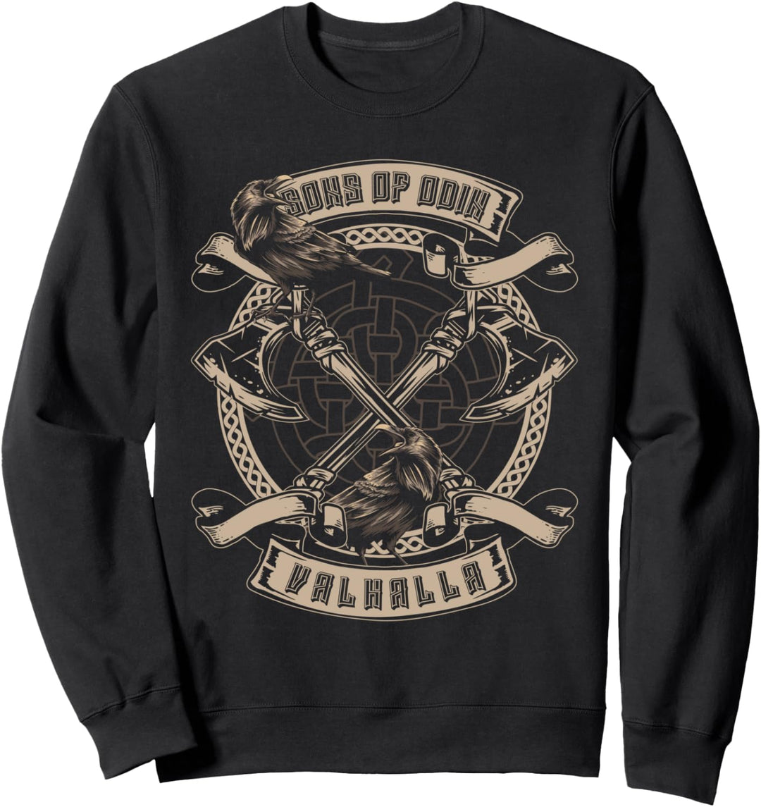 Sons of Odin Valhalla Wikinger Krieger Nordmänner Sweatshirt