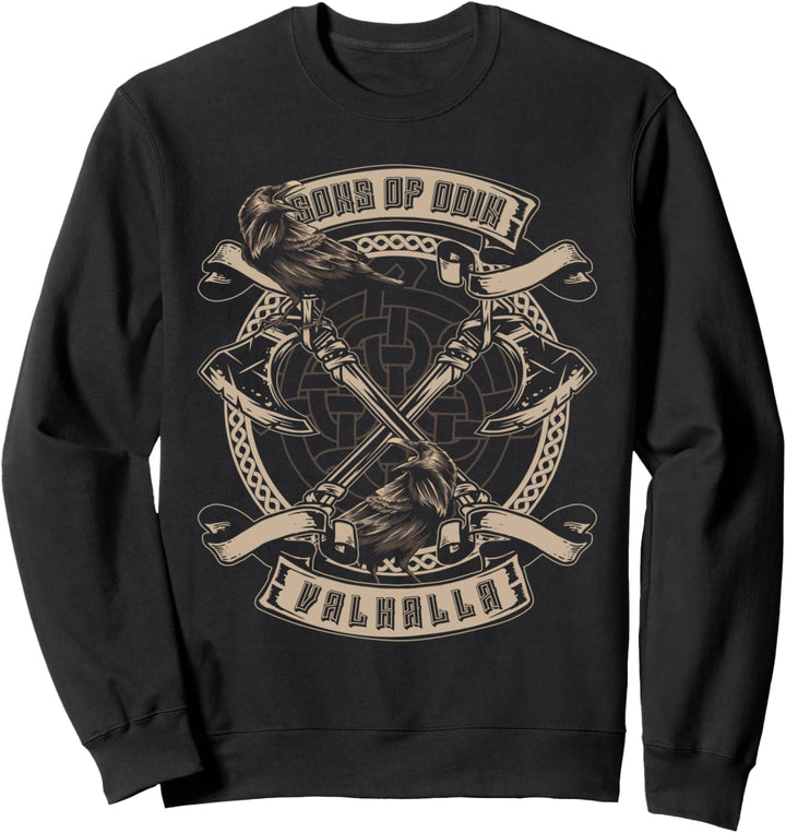 Sons of Odin Valhalla Wikinger Krieger Nordmänner Sweatshirt