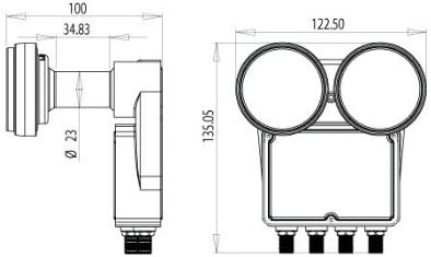Inverto Quad Monoblock LNB