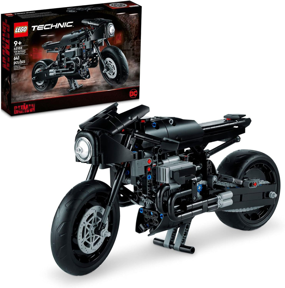 LEGO Technic The Batman - BATCYCLE Set 42155, Sammelspielzeug Motorrad, massstabsgetreuer Modellbaus