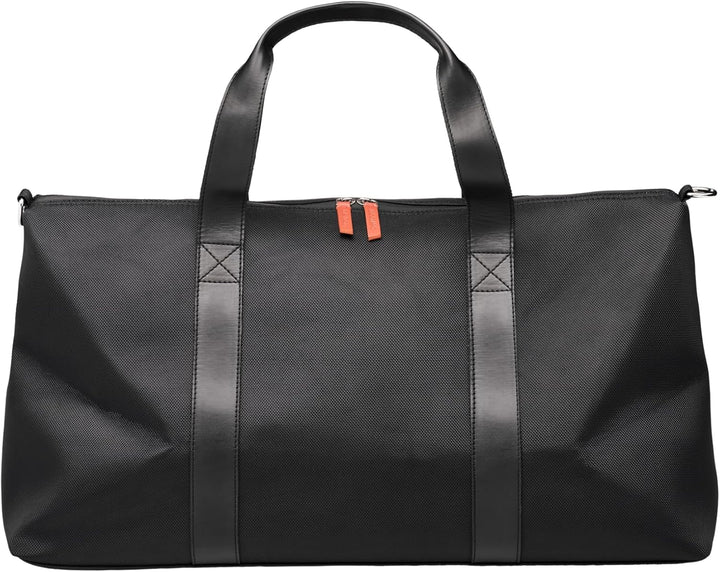 Davidoff Home Run Weekender Schwarz – kleine Reisetasche aus veganem Material – hochwertige Herren T