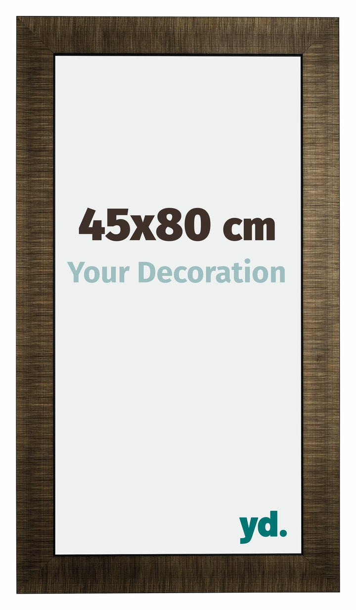 yd. Your Decoration - Bilderrahmen 45x80 cm - Bilderrahmen aus Holz mit Acrylglas - Antireflex - Aus