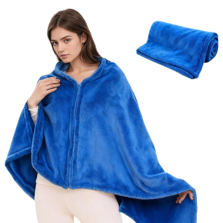 kuscheldecke Flannel blanket 80x150 cm Sofadecke Tragbare Decke Wearable Shawl Blanket,Weich und war