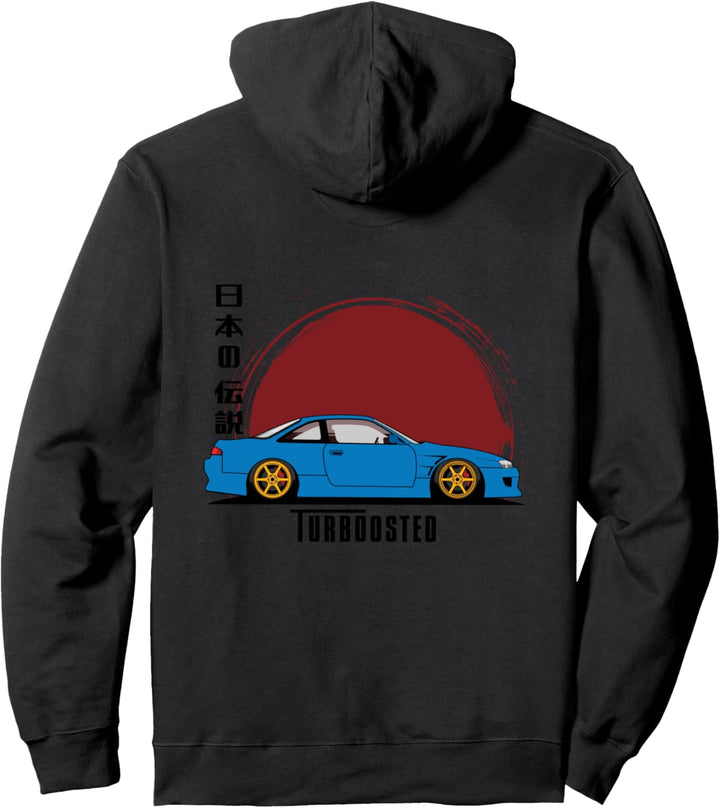 JDM big boost tuning Auto Pullover Hoodie