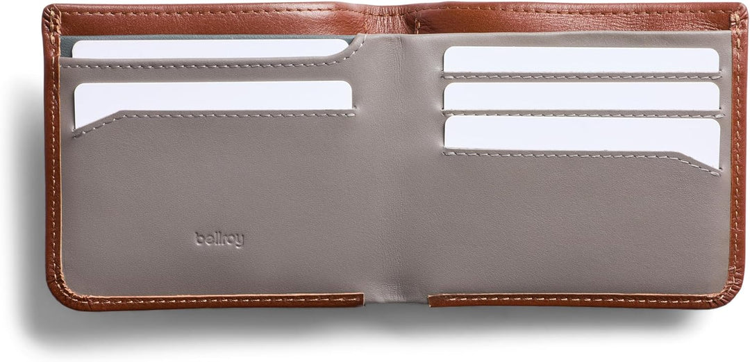 Bellroy Hide & Seek – dünne, Klassische Lederbörse, optionaler RFID-Schutz (max. 12 Karten Plus Sche