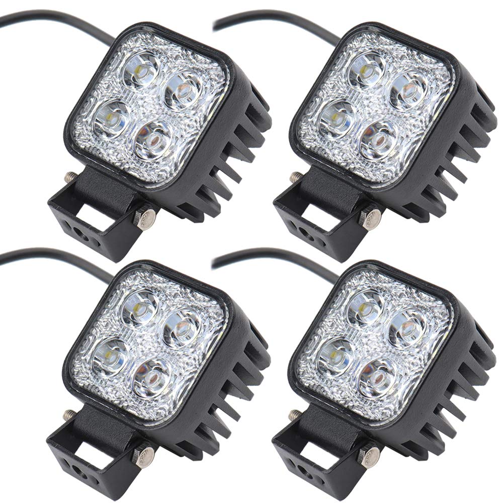 4X 12W Led Arbeitsscheinwerfer Offroad Lampe Flood Scheinwerfer LED Arbeitslicht 12V 24V Zusatzschei