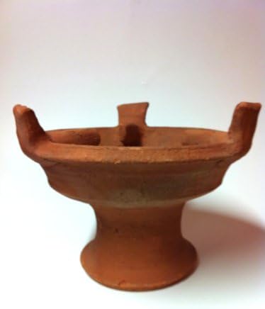 Marrakesch Original Marokkanische Tajine Tuareg Ø 35 cm mit Stövchen | Handgetöpfert aus naturbelass
