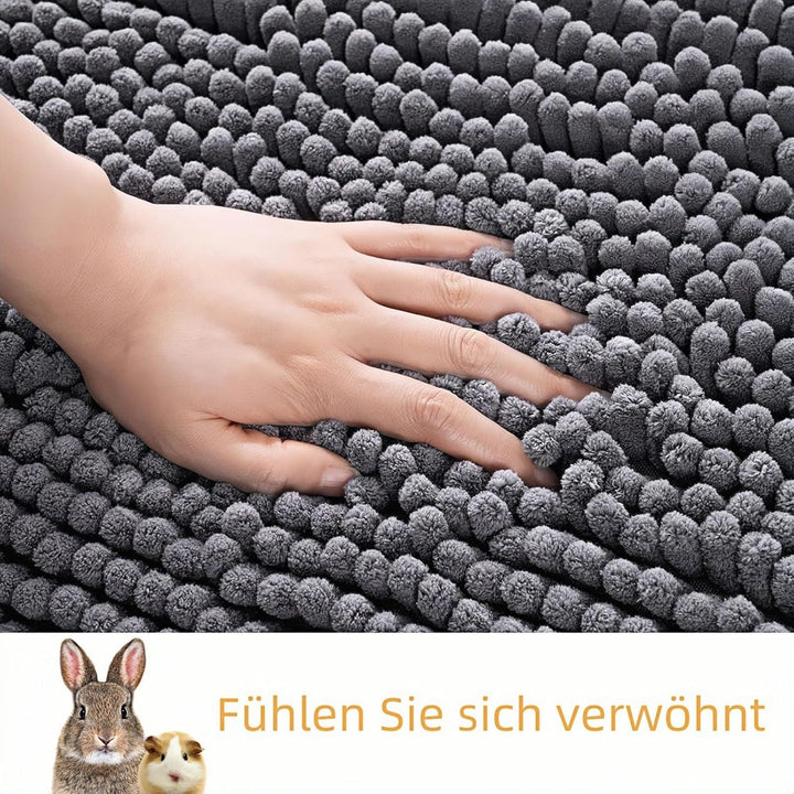 2 Stück Meerschweinchen Unterlage 60×40cm mit Waschbeutel – Waschbare Käfigeinlage & Käfigmatte für