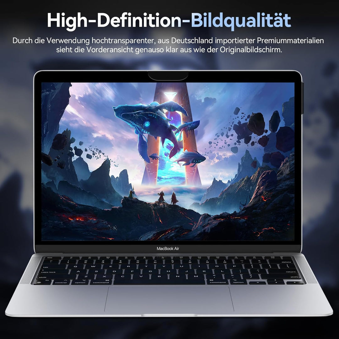 MagicSuction Blickschutzfilter Kompatibel Mit Apple MacBook Air 13 (2018-2021,M1) & MacBook Pro 13 Z