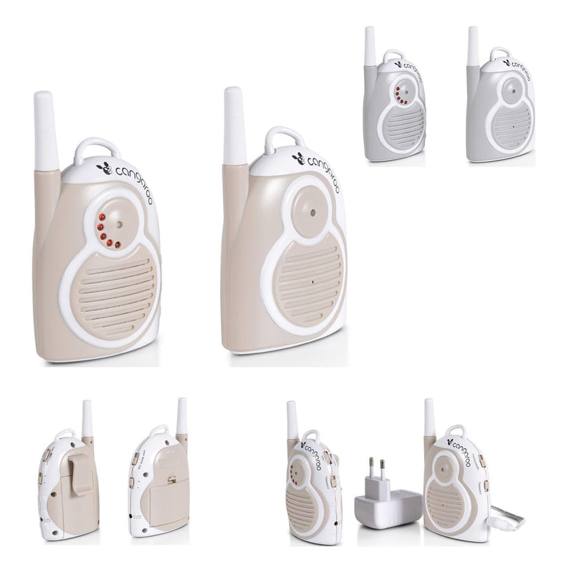 Cangaroo Babyphone Mommy´s Sense Reichweite bis 1,3 km, 2 Kanäle Batterieanzeige, Farbe:beige, beige