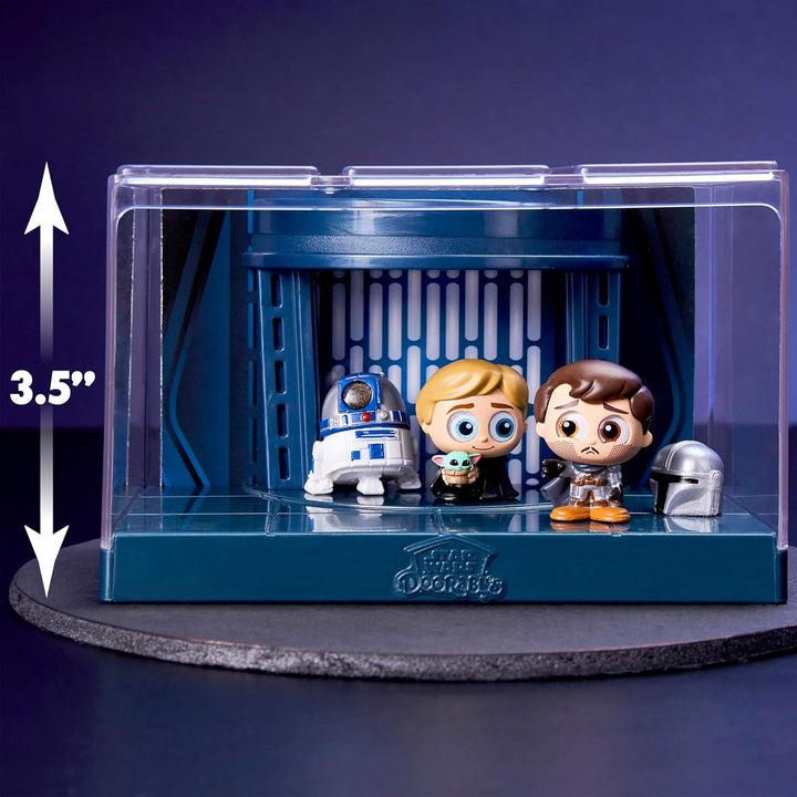 Star Wars™ Doorables Widescreen Moments – Star Wars: DIE DUNKLE BEDROHUNG™, Sammelfiguren, Kinderspi