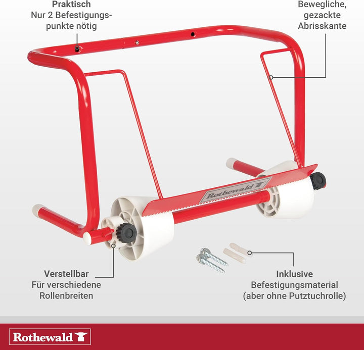 Papierrollenhalter Werkstatt, Papierrolle Werkstatt Nicht Inklusive, Wandrollenhalter Inklusive Befe