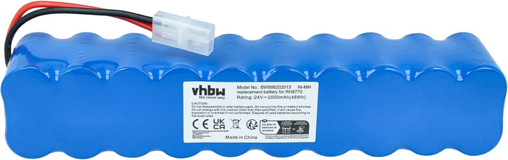 vhbw Akku kompatibel mit Rowenta Air Force Extreme RH8828, RH8828WO/2D0 Staubsauger Home Cleaner Hei
