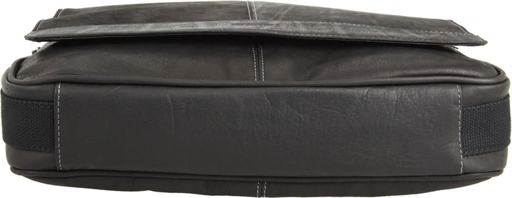 Kenneth Cole REACTION Unisex Risky Business Colombian Leather Business Messenger Bag Gepäck - Kurier