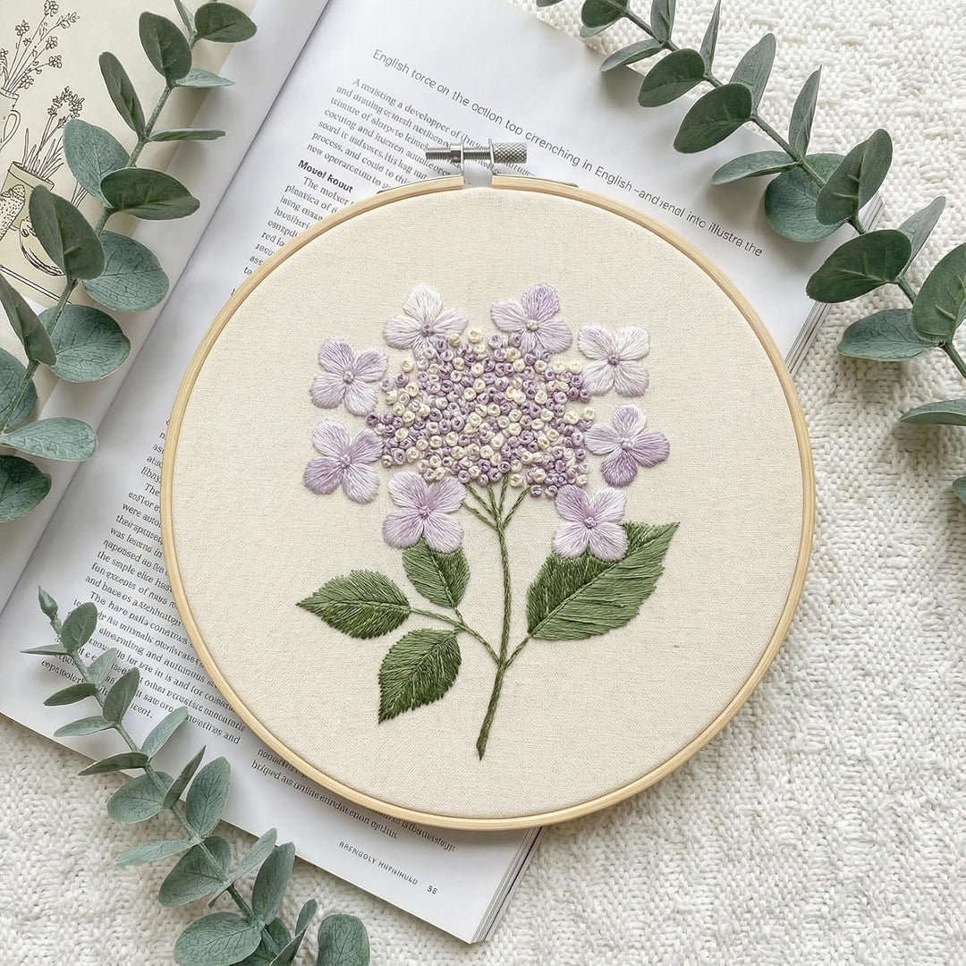 16 Pack 4 Zoll Mini Bambus Kreis, Stickrahmen Kreuzstich Hoop Ring für DIY Kunsthandwerk Handliches