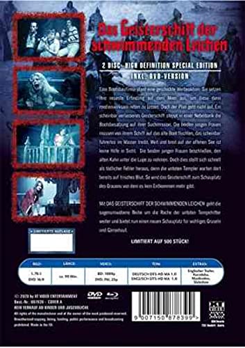 Das Geisterschiff der schwimmenden Leichen - Limited 666er Mediabook - DVD + Blu-Ray, Blu-ray