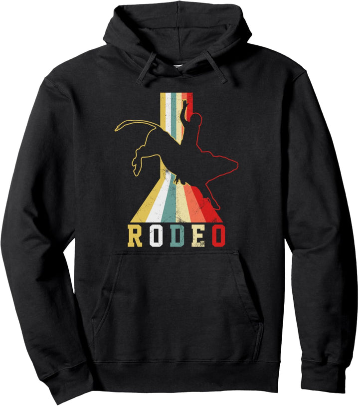Bull Riding Pullover Hoodie