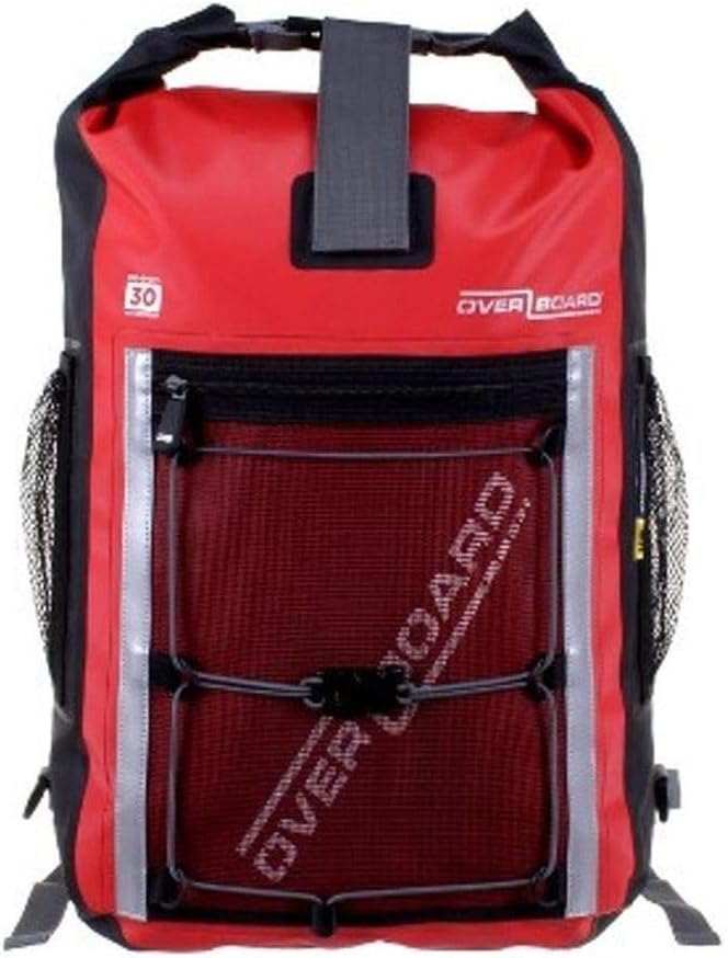 OverBoard wasserdichter Rucksack Pro 30 Liter Rot