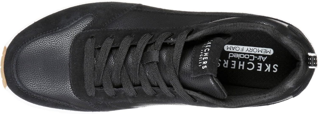 Skechers Damen Uno Sneaker 41 EU Schwarz, 41 EU Schwarz