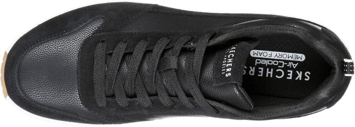 Skechers Damen Uno Sneaker 41 EU Schwarz, 41 EU Schwarz