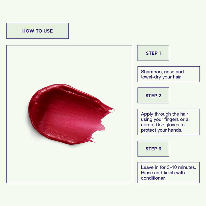 Maria Nila Colour Refresh, Semi-Permanent Pigments, 100% Vegan & Sulfate/Paraben free Pink Pop, Pink