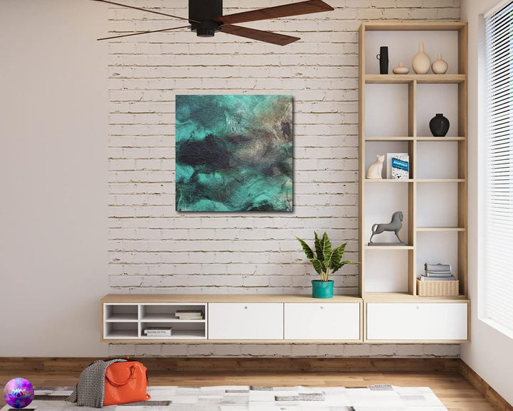 Original Gemälde Abstrakte Malerei Unikat - Strukturgemälde Acrylgemälde Moderne Kunst Wandkunst Hom