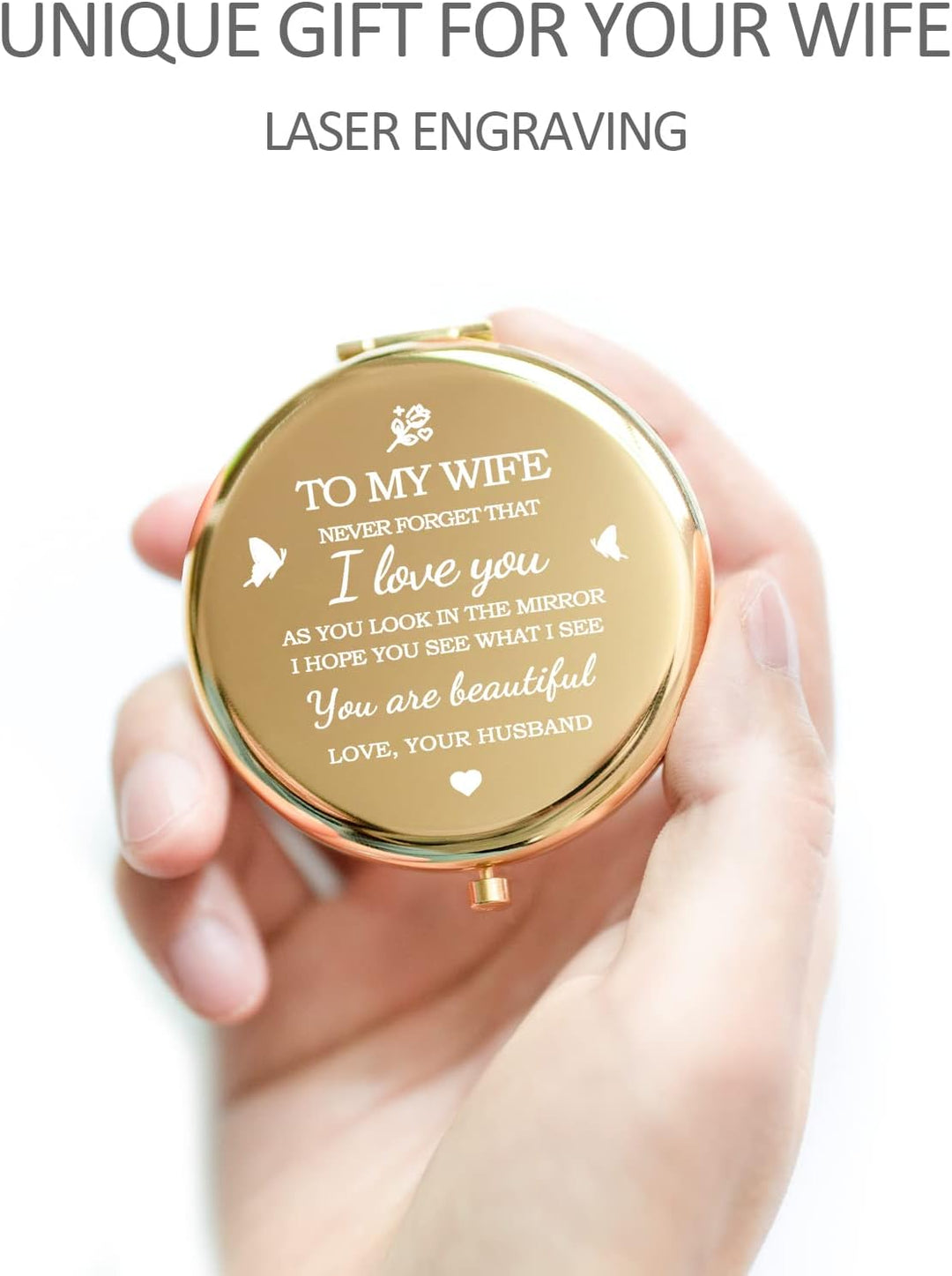Geschenke für die Ehefrau – "I Love You Wife" Geschenk – Romantische Geschenke für ihren Geburtstag,