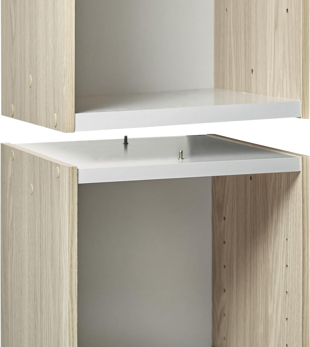 Iris Ohyama, Aufbewahrungsmöbel, Bücherregal, 3 modulare Regale, Modern, Design, Büro, Schlafzimmer,