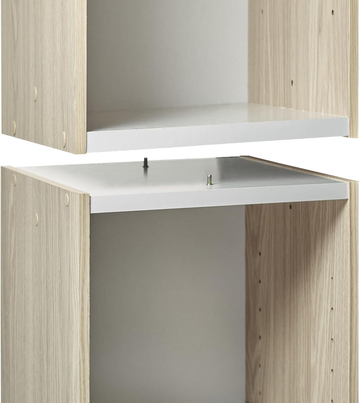 Iris Ohyama, Aufbewahrungsmöbel, Bücherregal, 3 modulare Regale, Modern, Design, Büro, Schlafzimmer,