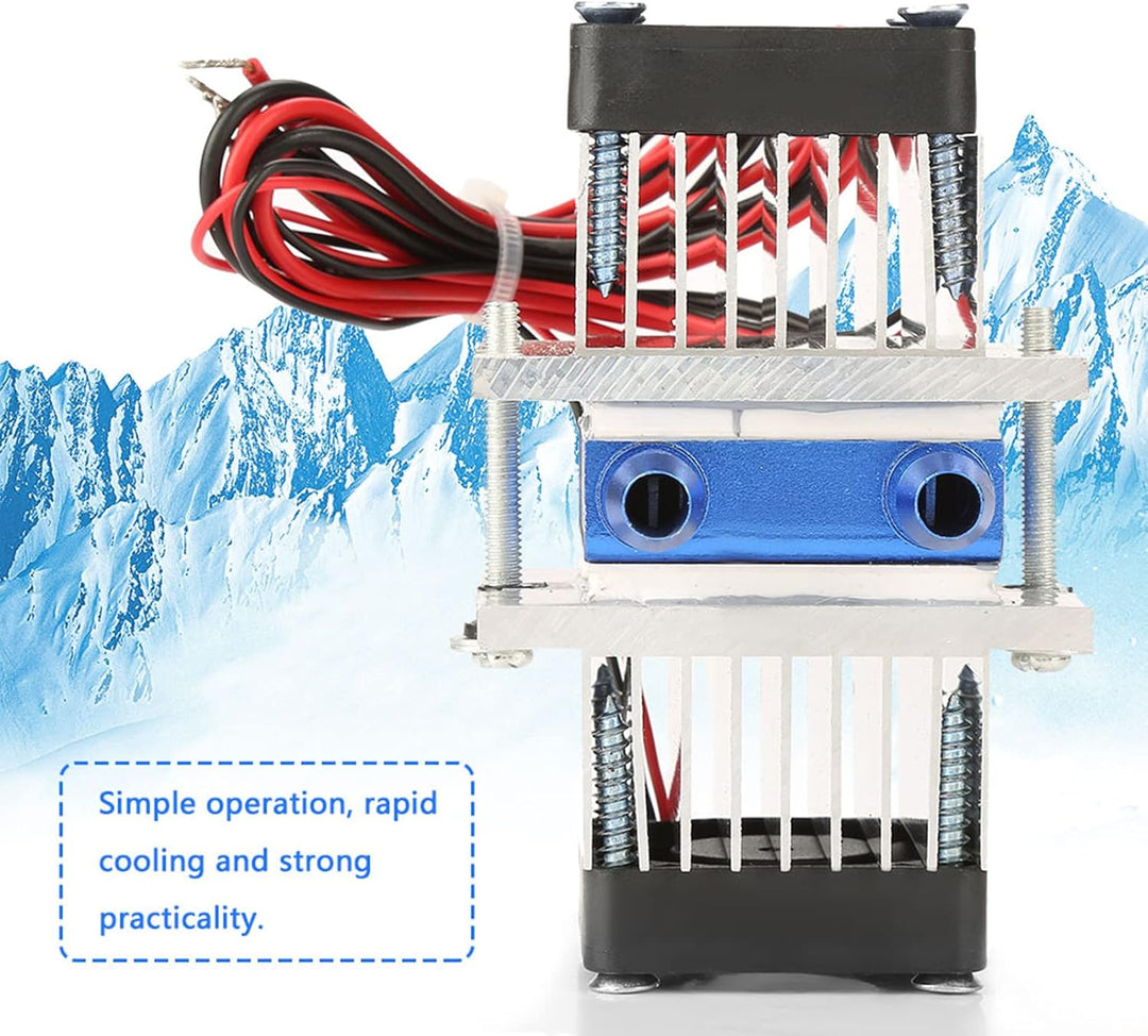 DIY Semiconductor Water Cooling Systems Gerät Thermoelektrischer Peltier-Kühler Kühlung(120W), 120w